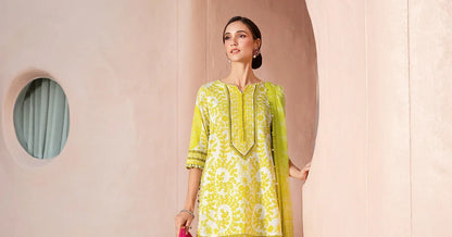 Maria.B MPrints Embroidered Lawn Unstitched 3Pc Suit - SS Collection -MPT-2504-A