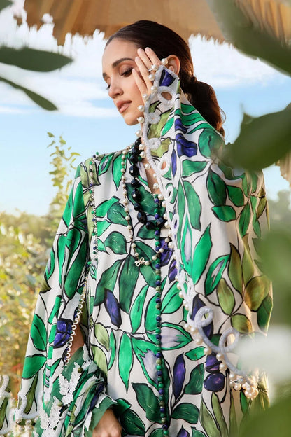 Maria.B MPrints Embroidered Lawn Unstitched 3Pc Suit - SS Collection -MPT-2505-A
