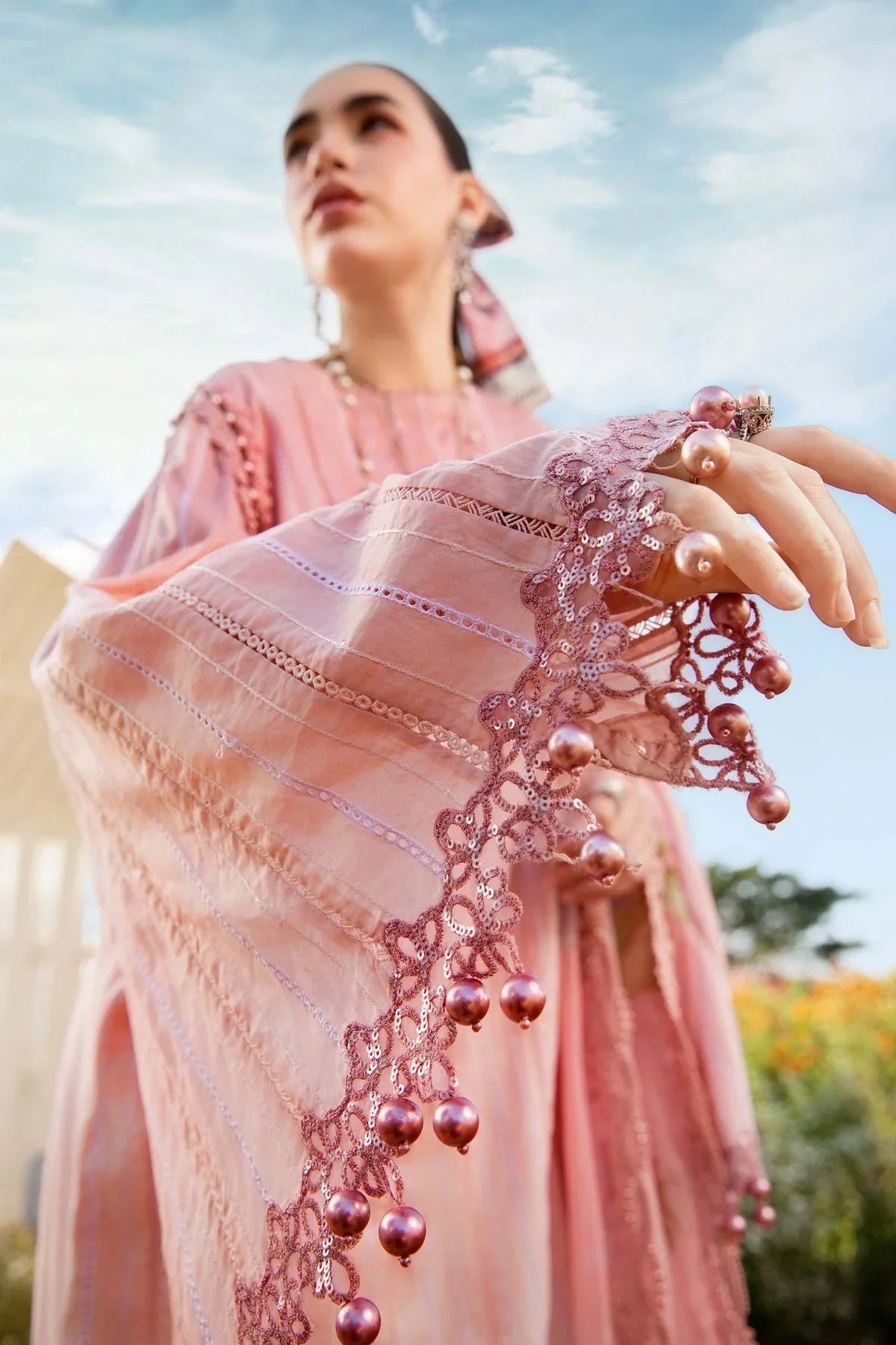 Maria.B MPrints Embroidered Lawn Unstitched 3Pc Suit - SS Collection -MPT-2506-A