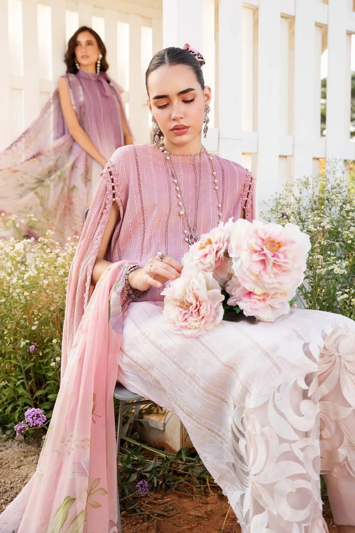 Maria.B MPrints Embroidered Lawn Unstitched 3Pc Suit - SS Collection -MPT-2506-A