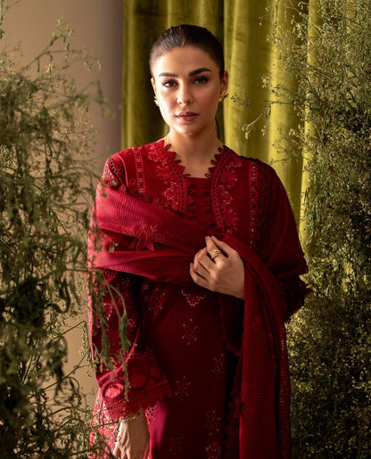 Aabyaan Apana Luxury Eid Festive Lawn Collection '24 - GUL MEENA (AL-02) - Pashtun Collections