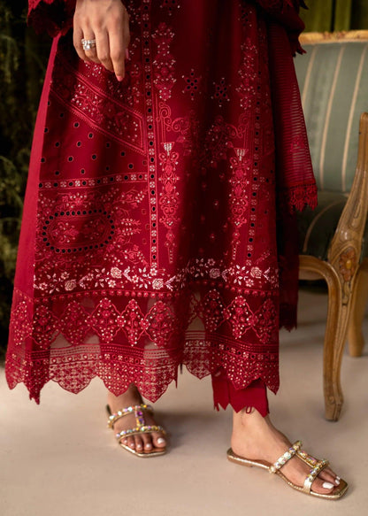 Aabyaan Apana Luxury Eid Festive Lawn Collection '24 - GUL MEENA (AL-02) - Pashtun Collections