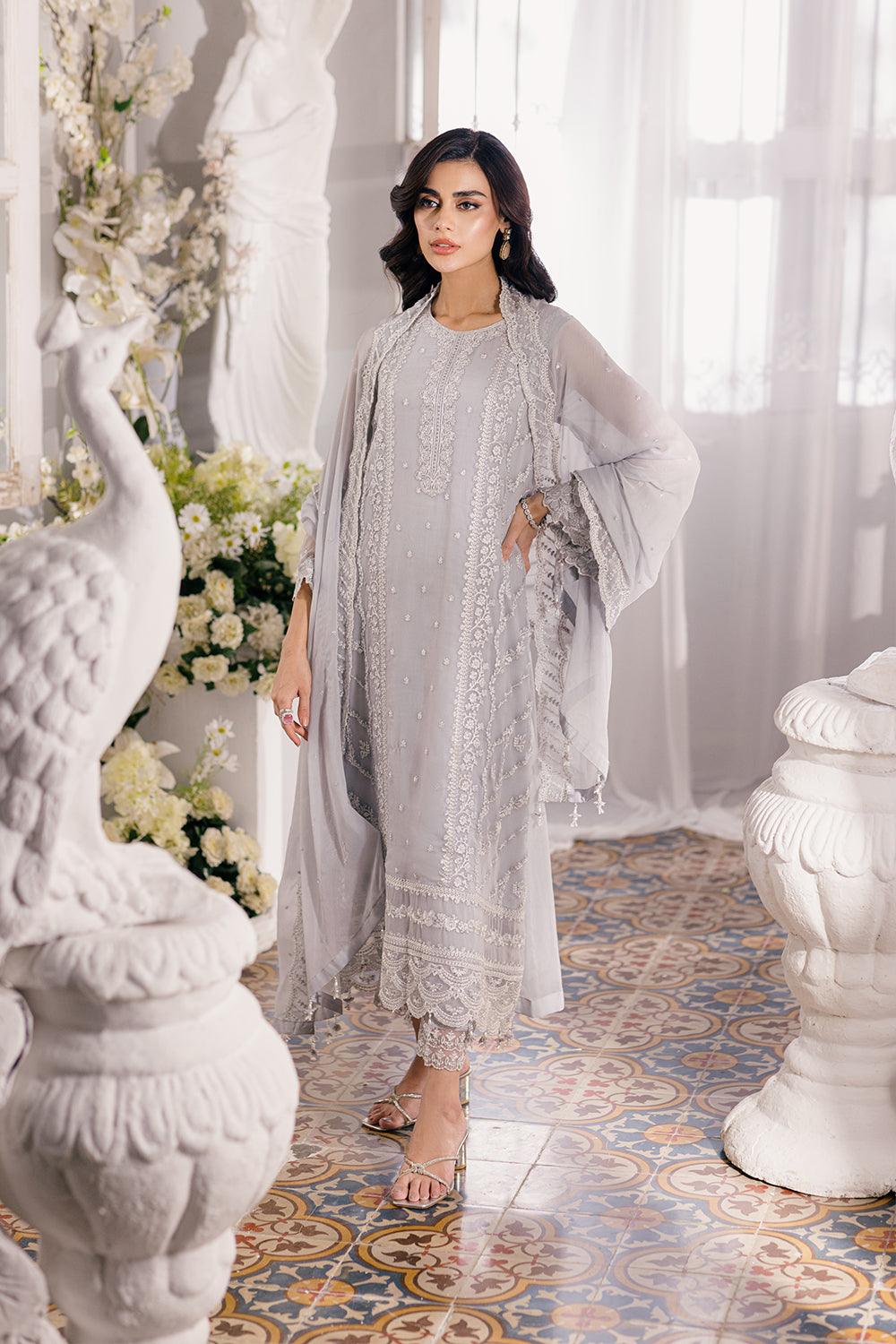 Azure Ensembled Festive's Luxe Collection - Moon Storm - Pashtun Collections