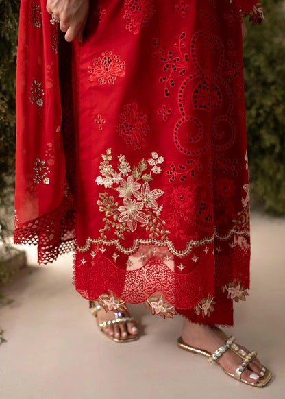 Aabyaan Apana Luxury Eid Festive Lawn Collection '24- UMAIZA (AL-07) - Pashtun Collections