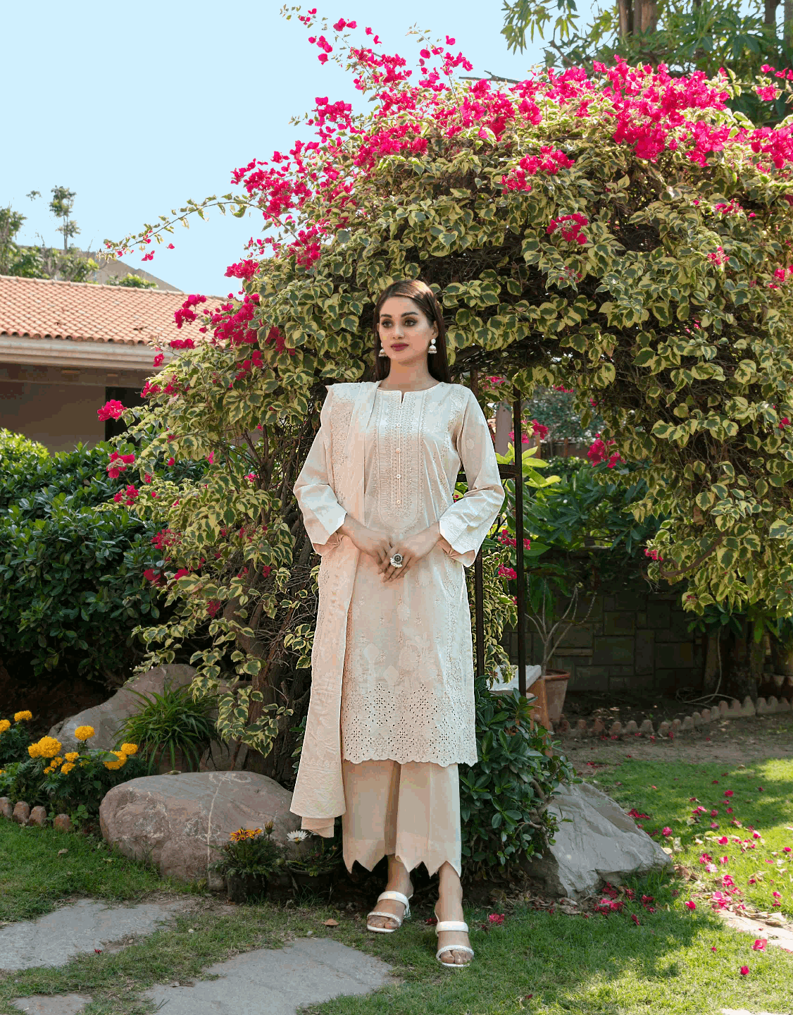 Gulshanara - Embroidered Lawn Banarsi Collection by Tawakkal Fabrics (D-2231)