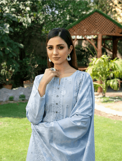 Gulshanara - Embroidered Lawn Banarsi Collection by Tawakkal Fabrics (D-2233)