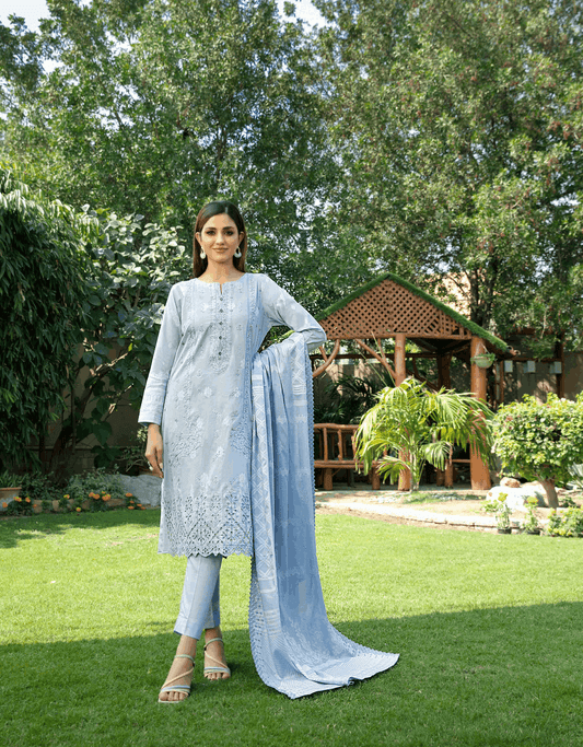 Gulshanara - Embroidered Lawn Banarsi Collection by Tawakkal Fabrics (D-2233)