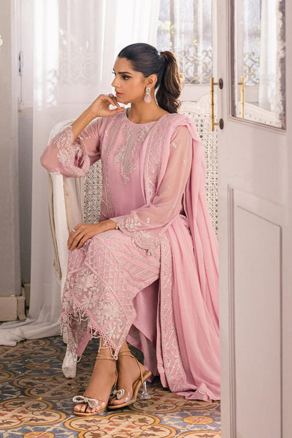 Azure Ensembled Festive's Luxe Collection - Tender Tulip - Pashtun Collections