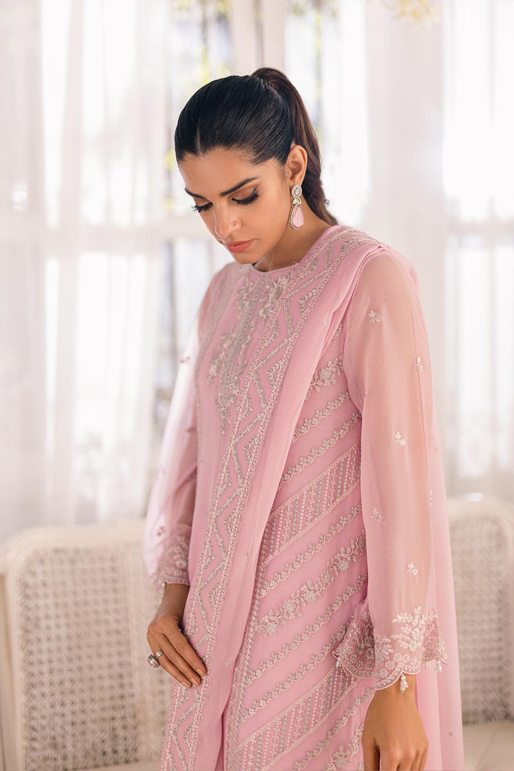 Azure Ensembled Festive's Luxe Collection - Tender Tulip - Pashtun Collections