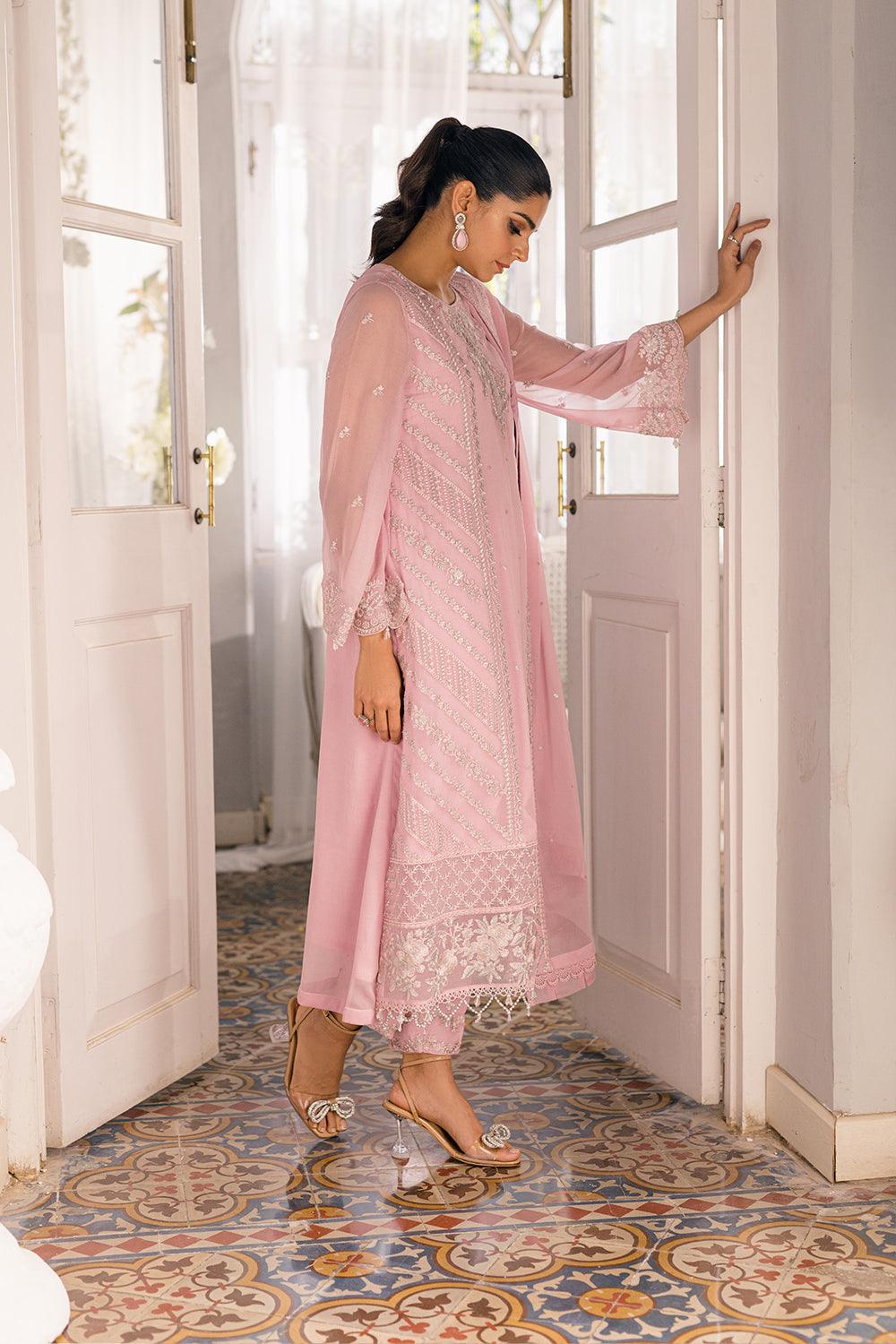 Azure Ensembled Festive's Luxe Collection - Tender Tulip - Pashtun Collections