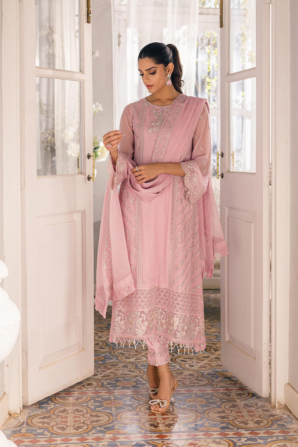 Azure Ensembled Festive's Luxe Collection - Tender Tulip - Pashtun Collections