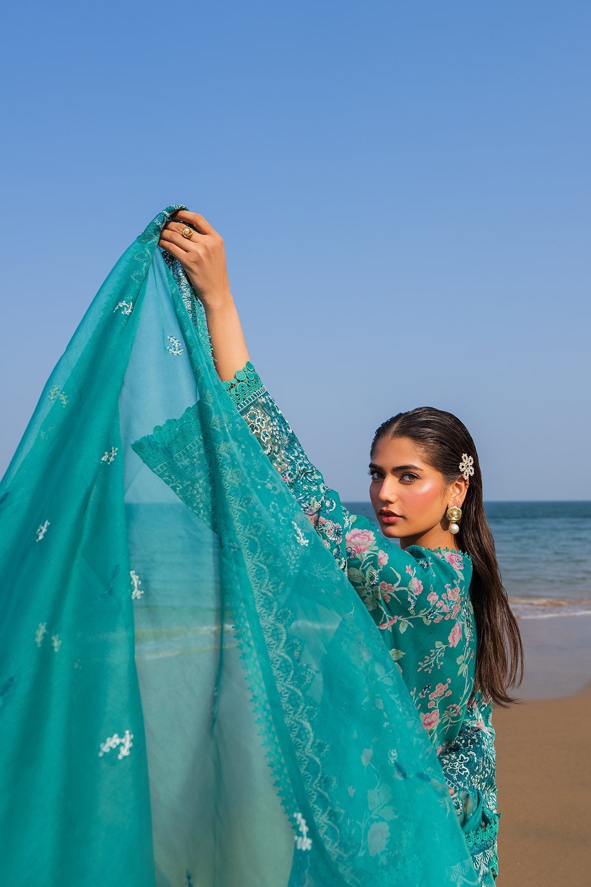 Afrozeh Endless Summer Lawn - Plush