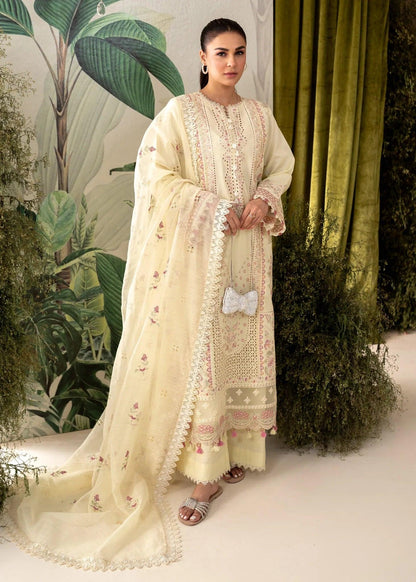 Aabyaan Apana Luxury Eid Festive Lawn Collection '24- PALWASHA (AL-04) - Pashtun Collections