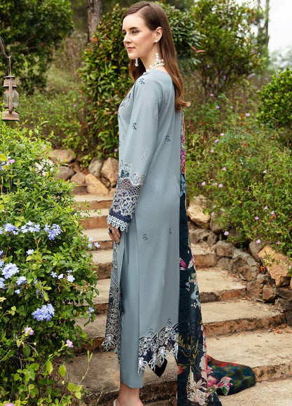 Ramsha - Andaaz Luxury Lawn Collection 2024 Vol-08 (Z-809) - Pashtun Collections