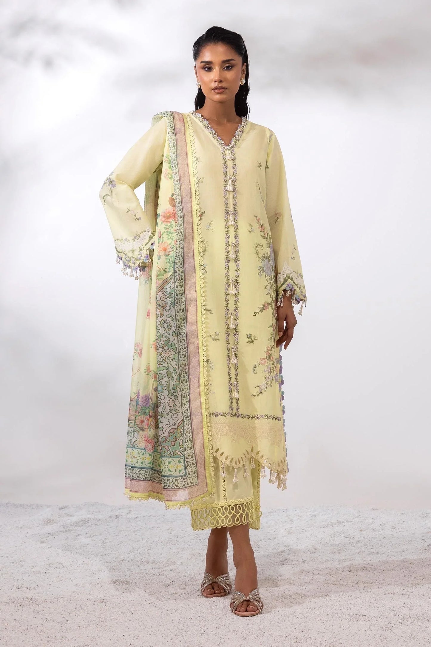 Sana Safinaz | Muzlin Summer 25 | 009A