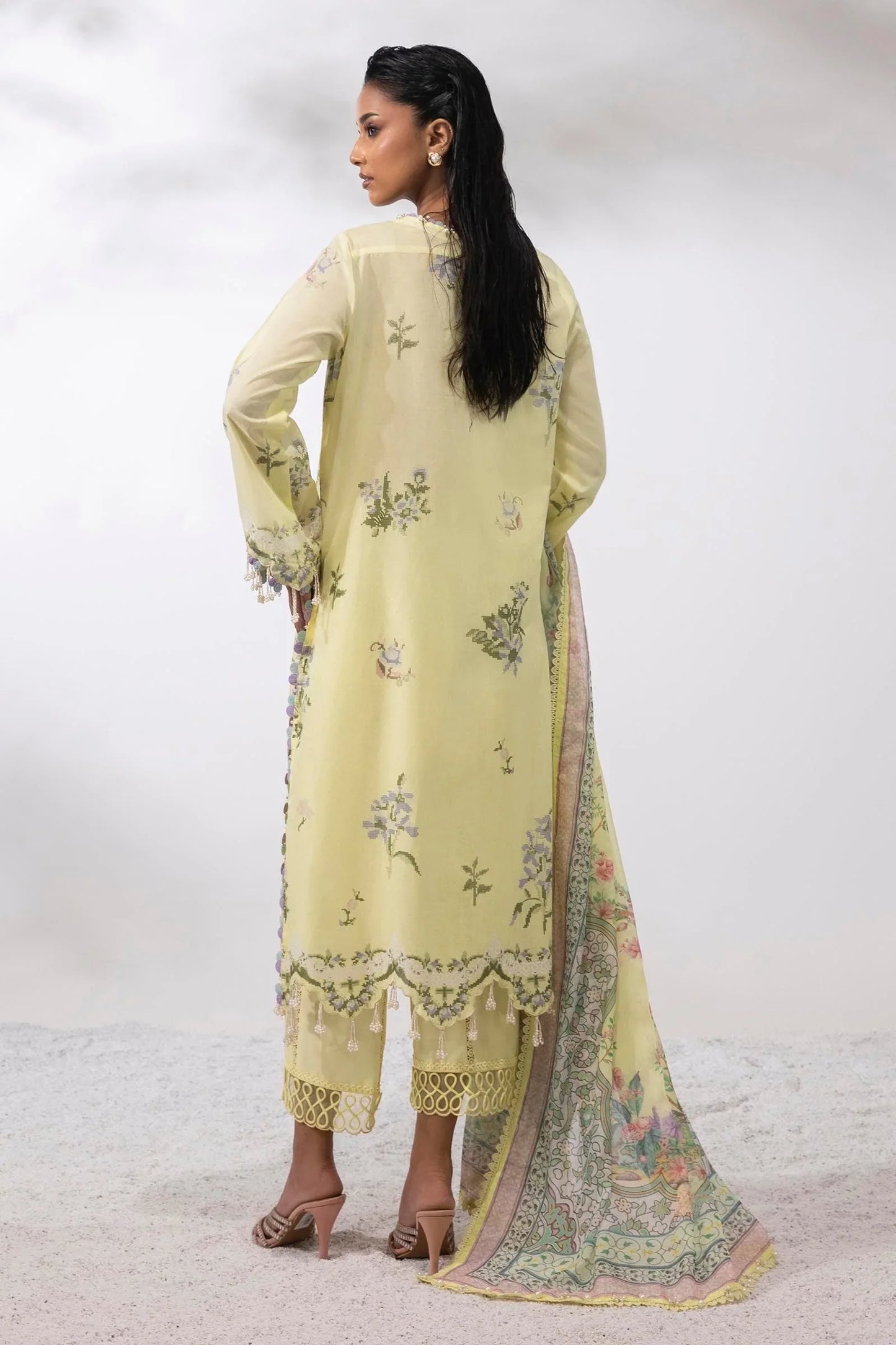 Sana Safinaz | Muzlin Summer 25 | 009A