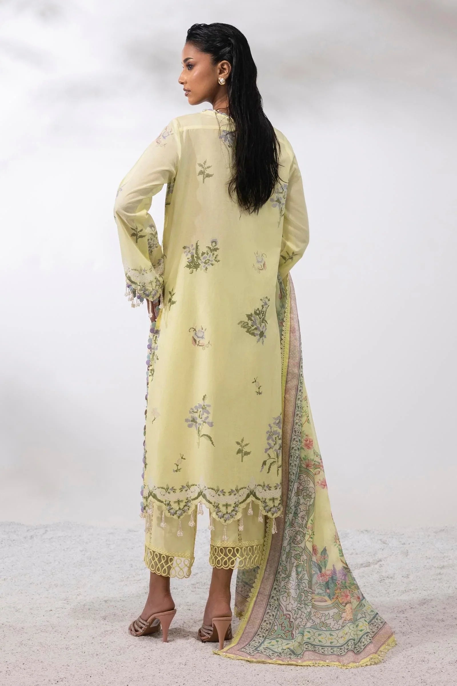 Sana Safinaz | Muzlin Summer 25 | 009A