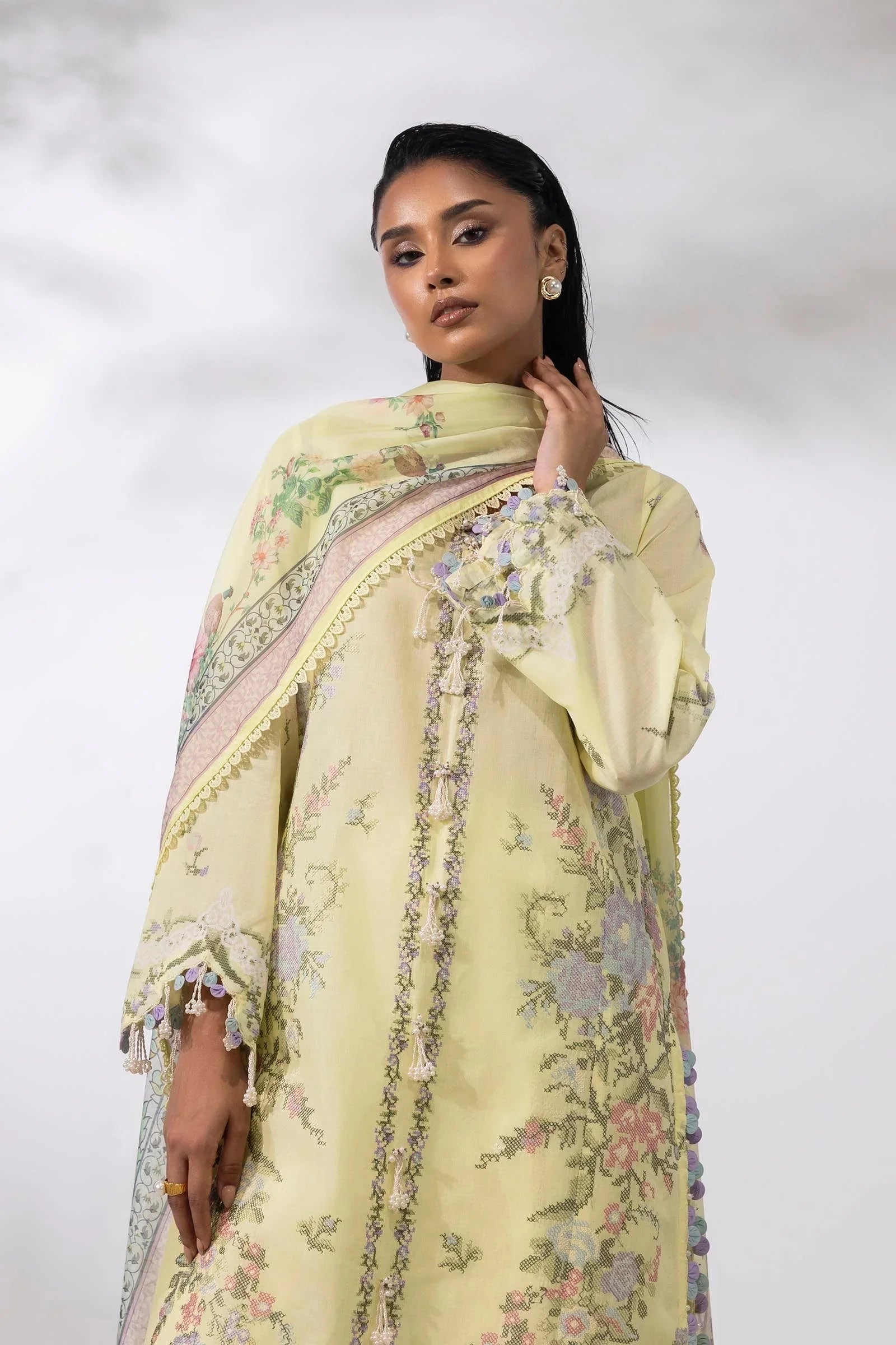 Sana Safinaz | Muzlin Summer 25 | 009A
