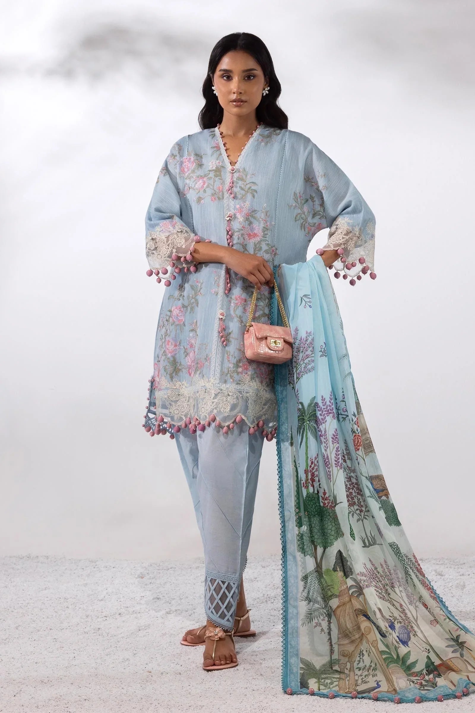 Sana Safinaz | Muzlin Summer 25 | 013A