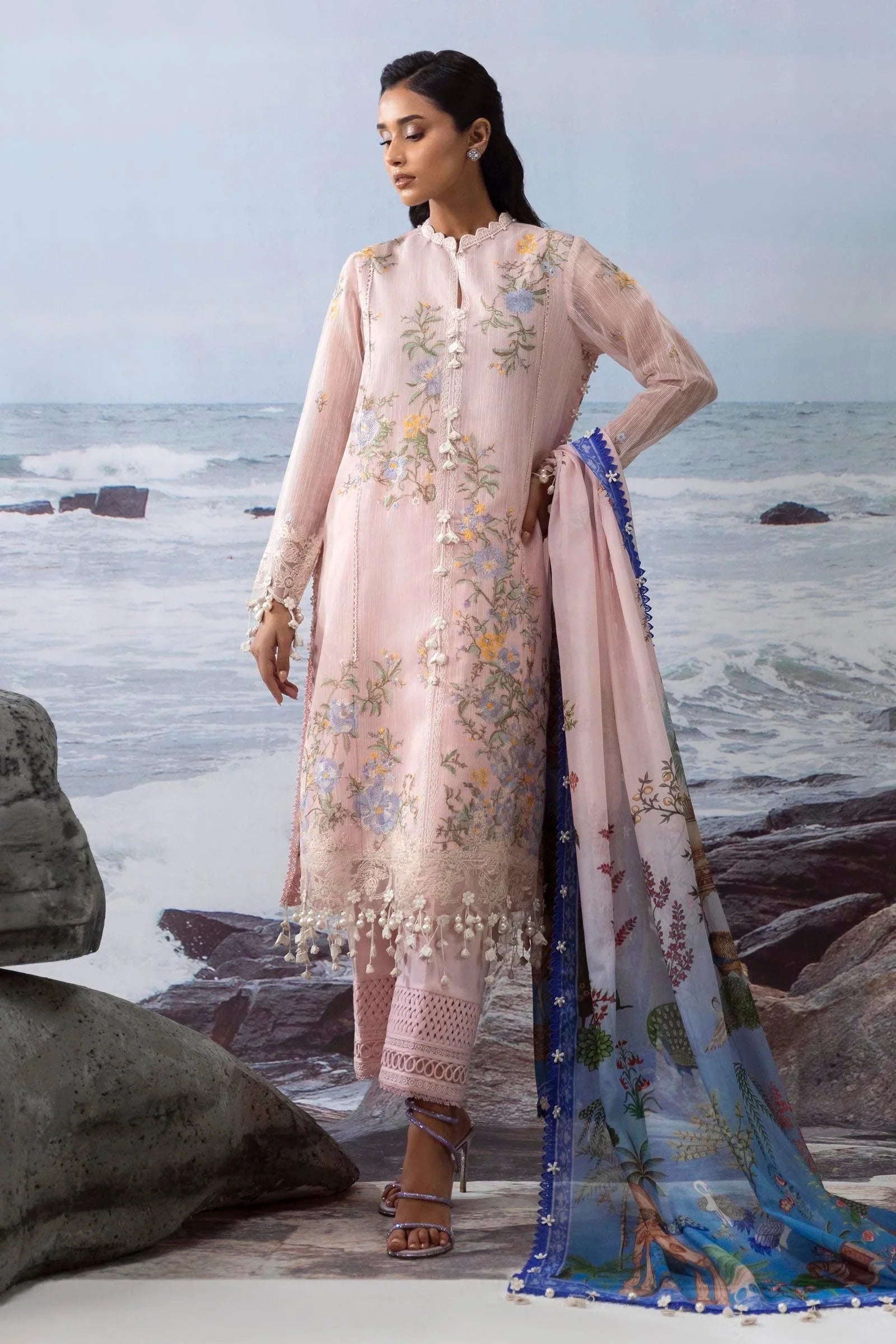 Sana Safinaz | Muzlin Summer 25 | 013B