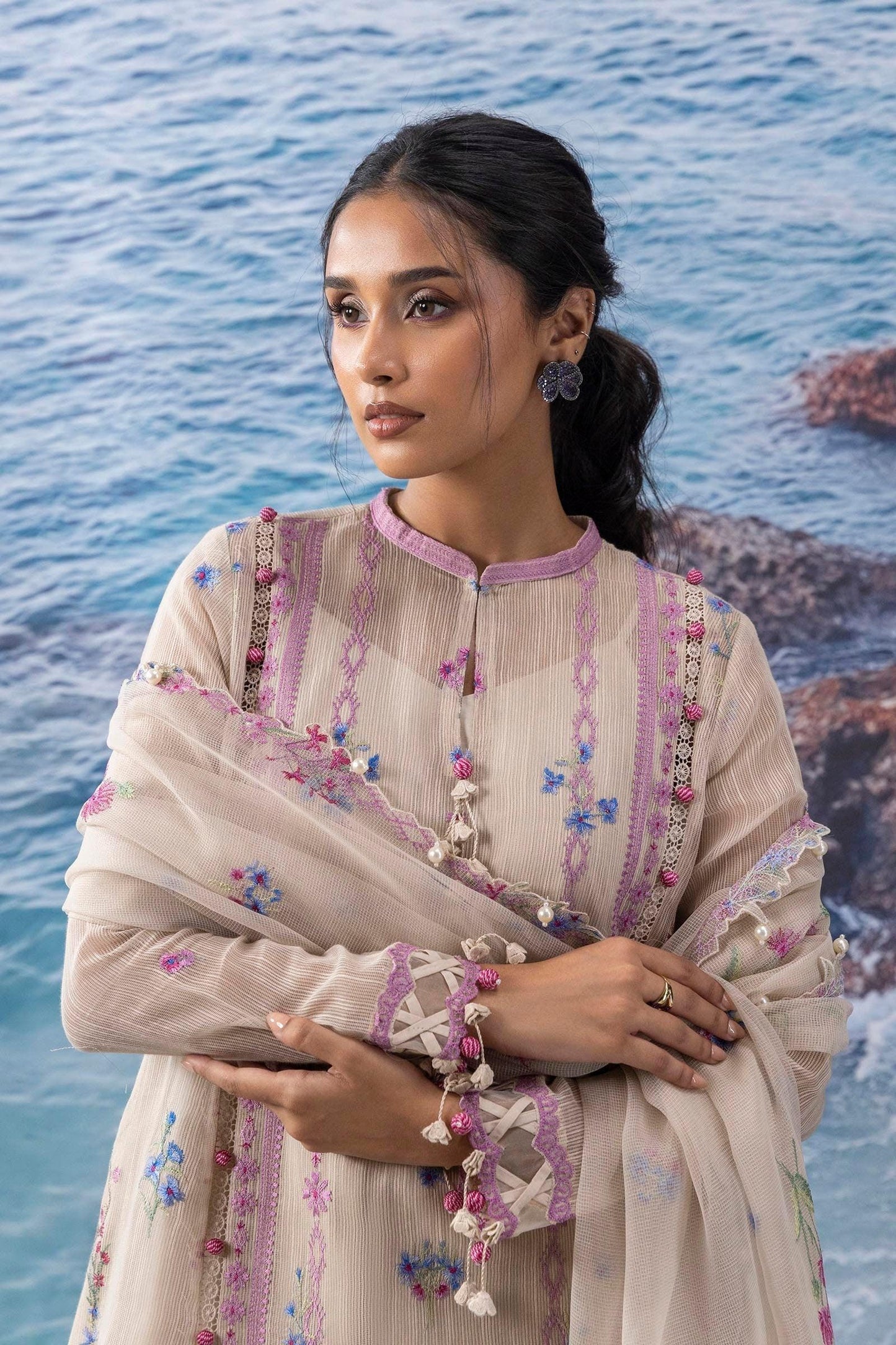 Sana Safinaz | Muzlin Summer 25 | 016A