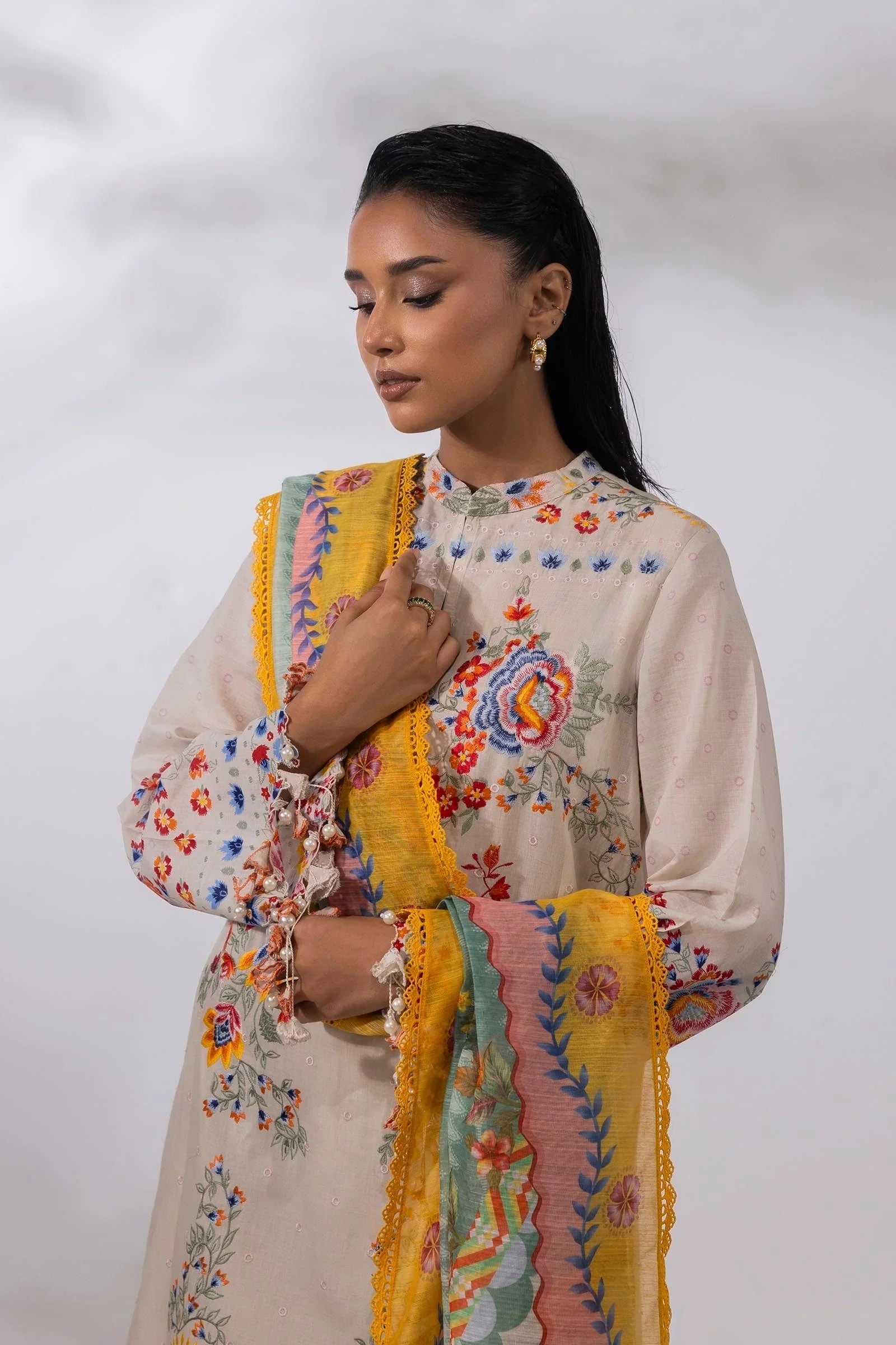 Sana Safinaz | Muzlin Summer 25 | 018A