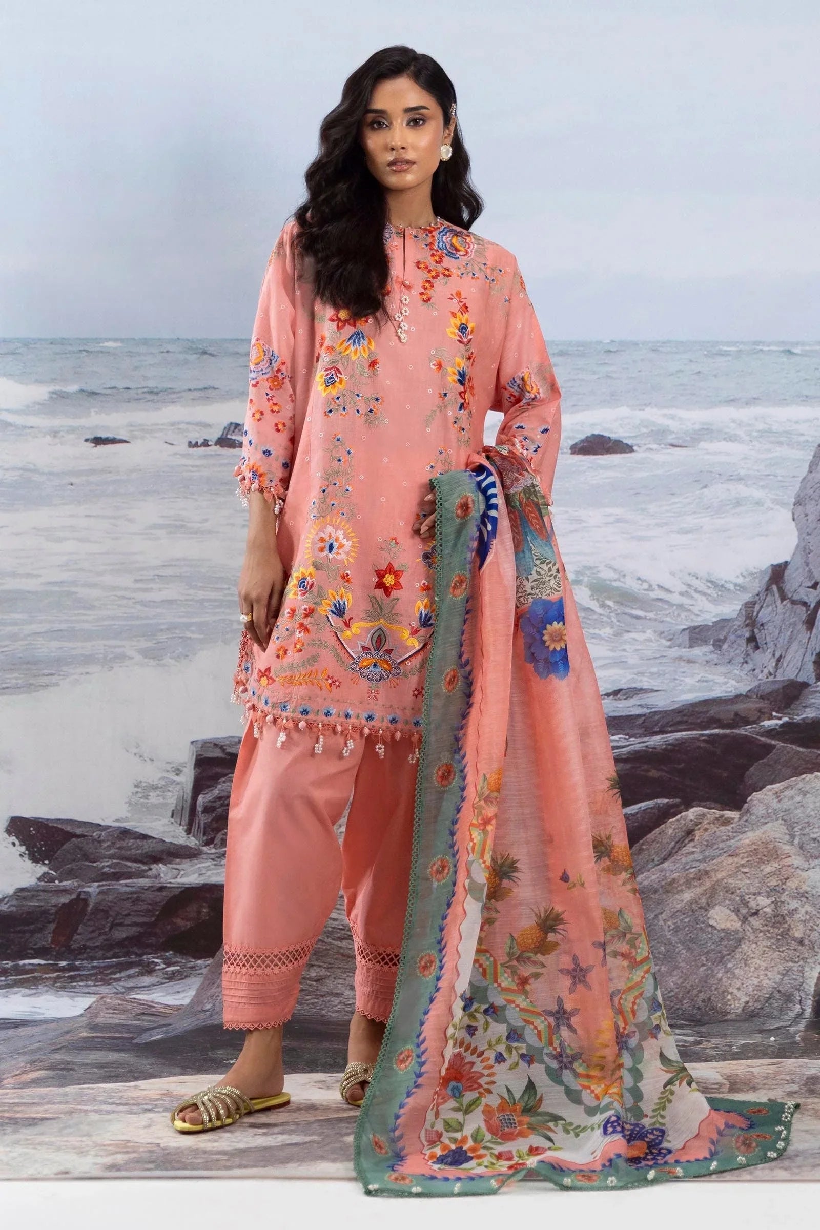 Sana Safinaz | Muzlin Summer 25 | 018B